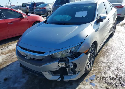 2016 Honda Civic Ex из США, поврежденный, VIN 19XFC2F71GE075700